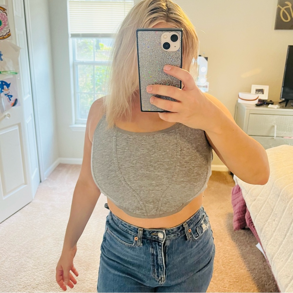 Colsie gray top
